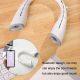 Ventilateur De Cou Sans Hélice Pour Extérieur Silencieux Bluetooth Batterie 4000 mAh Autonomie 3 À 9 Heures - www.yonis-shop.com