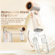 Ventilateur Portable À Main Avec Pince Orientable À 360° 5 Vitesses Écran LED Et Batterie 3000 mAh Rechargeable Type C - www....