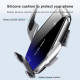 Chargeur Sans Fil Voiture Support Téléphone Induction Infrarouge Rotation 360 Degrés Compatibilité 4 à 6.5 Pouces Argenté - w...