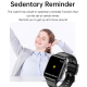 Montre Connectée Étanche IP67 Avec Bracelet En Cuir Et Écran Tactile 1.96 Pouces Pour Appels Bluetooth Et Suivi Santé Complet...
