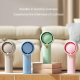 Mini Ventilateur Portable USB Rechargeable 3 Vitesses Silencieux Compact - www.yonis-shop.com
