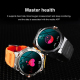 Montre Connectée Sportive Étanche 1.43 Pouces Bluetooth Appels Musique Notifications Santé Multilingue - www.yonis-shop.com