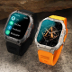 Montre Connectée Étanche Appels Bluetooth Musique Moniteur Santé Multisport Compatible Android IOS Argent Cuir - www.yonis-sh...
