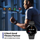 Montre Connectée Écran Rond HD 1.3 Pouces Appels Vocaux Surveillance Santé Étanche IP68 Autonomie 14 Jours Bluetooth 5.0 Noti...
