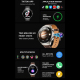 Montre Espion Intelligente 1.53 Pouces Avec Caméra Frontale Support Carte SIM et AI Voice 2GB+32GB GPS Bluetooth WIFI Android...