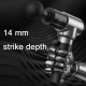 Pistolet De Massage Argenté À 30 Vitesses Avec Batterie Longue Durée Et Capteurs De Pression - www.yonis-shop.com