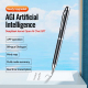 Dictaphone Intelligent Avec Enregistrement Vocal AI Contrôlable Via Application Mémoire 8GB Noir Bluetooth 5.3 Traduction En ...