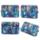 Sacoche Ordinateur Portable Feuilles Colorées Étanche et Résistante Pour Voyage Quotidien - www.yonis-shop.com