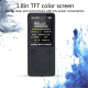 Lecteur MP4 MP3 1.8 Pouce Baladeur Enregistreur FM Radio Écran Enregistrement Micro SD Rose - www.yonis-shop.com