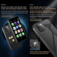 Mini Smartphone Petite Taille 3.0 Pouces 4GB RAM 64GB ROM Reconnaissance Faciale Android 10 Octa Core Caméra 13MP 4G Dual SIM...