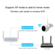 Camera Surveillance HD 1080P Sans Fil Vision Nocturne Detection PIR Audio Bidirectionnel Micro SD 128GB - www.yonis-shop.com