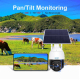 Caméra Surveillance Extérieure HD 3MP Étanche IP66 Vision Nocturne Couleur Panneau Solaire WiFi PTZ Stockage Cloud - www.yoni...