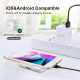 Chargeur Sans Fil 3 En 1 Portable Compact et Léger Pour iPhone Air Pods et iWatch Avec Design Magnétique et Interfaces Lightn...