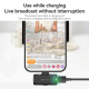 Microphone Lavalier Sans Fil Pour Smartphone 8 Pin Réduction De Bruit IA 48 kHz 24 Bits 6 g Avec Boîtier 36 h - www.yonis-sho...