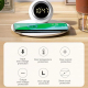 Lampe De Chevet Multifonctionnelle Avec Chargeur Sans Fil Rapide Et Écran LED Ajustable - www.yonis-shop.com