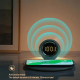 Lampe De Chevet Multifonctionnelle Avec Chargeur Sans Fil Rapide Et Écran LED Ajustable - www.yonis-shop.com