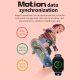 Montre Connectée 4G Android 1.54 Pouces Montre GPS Suivi Sportif 2Go+16Go WiFi Bluetooth Noire Grise