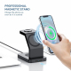 Chargeur Sans Fil 3 En 1 Magnétique Pour iPhone iWatch Et AirPods Blanc Haute Performance - www.yonis-shop.com