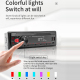 Autoradio Bluetooth Avec Fonction MP3 FM Radio Lecteur De Carte TF AUX USB Charge Mobile Assistant Vocal - www.yonis-shop.com