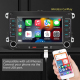 Autoradio 7 Pouces Portable MP5 CarPlay Android Auto Bluetooth USB FM RCA HD - www.yonis-shop.com
