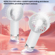 Mini Ventilateur Portable Rechargeable Avec Brumisation Rafraîchissement Nano 3 Vitesses Réservoir 40 Ml USB-C - www.yonis-sh...