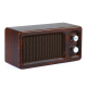 Enceinte Bluetooth Bois 16W Autonomie 6H Support Micro SD 3.5mm AUX U Disk - www.yonis-shop.com