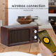 Enceinte Bluetooth Bois 16W Autonomie 6H Support Micro SD 3.5mm AUX U Disk - www.yonis-shop.com