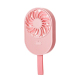 Ventilateur Portable À Main Rechargeable Micro USB Rose À 2 Vitesses Avec Dragonne Batterie 800 mAh Jusqu’À 4 Heures - www.yo...
