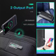 Sac À Dos Ordinateur Grande Capacité Imperméable Avec Port USB Et Type-C Protection Antichoc Et Anti-Chute - www.yonis-shop.com