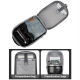 Sac À Dos Ordinateur Multifonctionnel Imperméable Avec Port USB Pour Sport Et Affaires 15 Pouces - www.yonis-shop.com