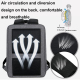 Sac À Dos Ordinateur Multifonctionnel Imperméable Avec Port USB Pour Sport Et Affaires 15 Pouces - www.yonis-shop.com