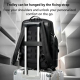 Sac À Dos Ordinateur Grande Capacité Voyage D'affaires Noir Résistant Et Confortable - www.yonis-shop.com