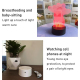 Enceinte Bluetooth 3D Veilleuse Tactile LED Multicolore Cadeau Parfait Avec Haut-Parleur Intégré - www.yonis-shop.com