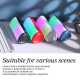 Enceinte Bluetooth Portable Avec Subwoofer Sons Puissants Lumières LED RGB TWS Autonomie 4H Radio FM - www.yonis-shop.com