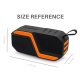 Enceinte Bluetooth Portable Extérieure Autonomie 5h Support Appel Mains-Libres Carte TF FM U Diske Puissance 6W Batterie Lith...