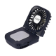 Mini Ventilateur Portable Avec Refroidissement Par Compresse Froide Pliable À 180° USB 3 Vitesses Batterie 2000 mAh - www.yon...