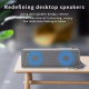 Enceinte Bluetooth Portable TWS Subwoofer Avec Corde Tressée Support USB AUX Carte TF Radio FM Haut-Parleur Mains Libres Batt...