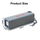 Enceinte Bluetooth Portable TWS Subwoofer Avec Corde Tressée Support USB AUX Carte TF Radio FM Haut-Parleur Mains Libres Batt...