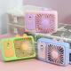 Ventilateur De Bureau Et Portable Rechargeable USB Design Chaton Violet 250 mAh Utilisation Main Libre Et Nomade - www.yonis-...