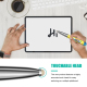 Souris Stylo Sans Fil Ergonomique Avec Éclairage et Récepteur USB - www.yonis-shop.com