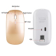 Souris Sans Fil 2.4GHz 1600DPI Réglable Silencieuse Or Rechargeable - www.yonis-shop.com