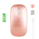 Souris Sans Fil 2.4GHz 1600DPI Réglable Silencieuse Or Rechargeable - www.yonis-shop.com