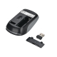 Souris Sans Fil 2.4GHz Avec Récepteur USB Pour Ordinateur PC Portable Noire Anti-Dérapante Excellente Prise En Main Design Él...