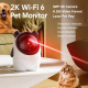 Caméra De Surveillance Bébé 3MP WiFi Vision Nocturne Détection Intelligente Audio Bidirectionnel Et Température Ambiante - ww...