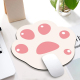 Tapis De Souris Patte De Chat Antidérapant En Caoutchouc Naturel Vert 28x25cm Design Confortable Et Mignon