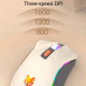 Souris Sans Fil Rechargeable Silencieuse Pour Bureau Et Gaming Avec Lumières Colorées - www.yonis-shop.com