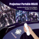 Vidéoprojecteur Portable Full HD 1080p Pour Films Et Gaming Avec Android 13 WiFi 6 Et Correction Automatique - www.yonis-shop...