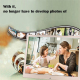 Cadre Photo Numérique LED 13.3 Pouces Pour Photos Et Vidéos Avec Télécommande Résolution 1280x800 Cartes SD MMC MS Et USB - w...