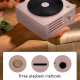 Mini Enceinte Bluetooth Vintage Multifonction Radio SD AUX FM Puissance 5W Autonomie 8h Charge Rapide - www.yonis-shop.com
