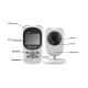 Babyphone Camera Écran LCD 2.4 Pouces Vision Nocturne Intercom Bidirectionnel Longue Portée Sécurité Assurée - www.yonis-shop...